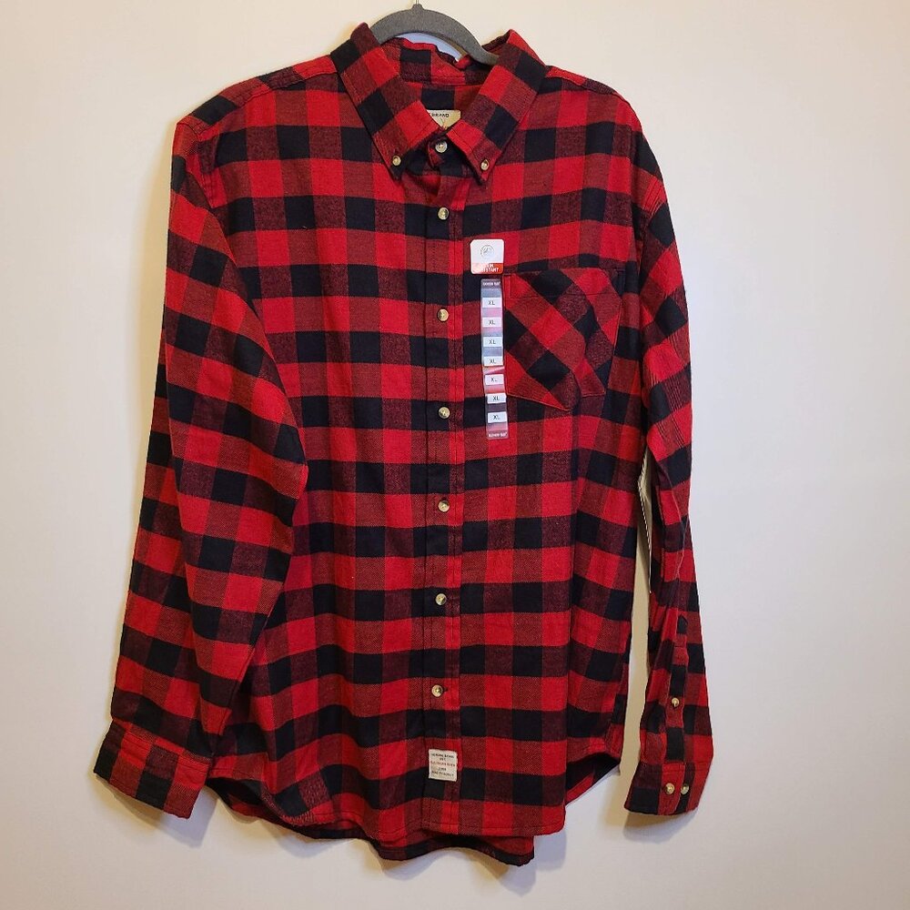GENUINE BUCKHORN RIVER HEAVY FLANNEL SHIRT